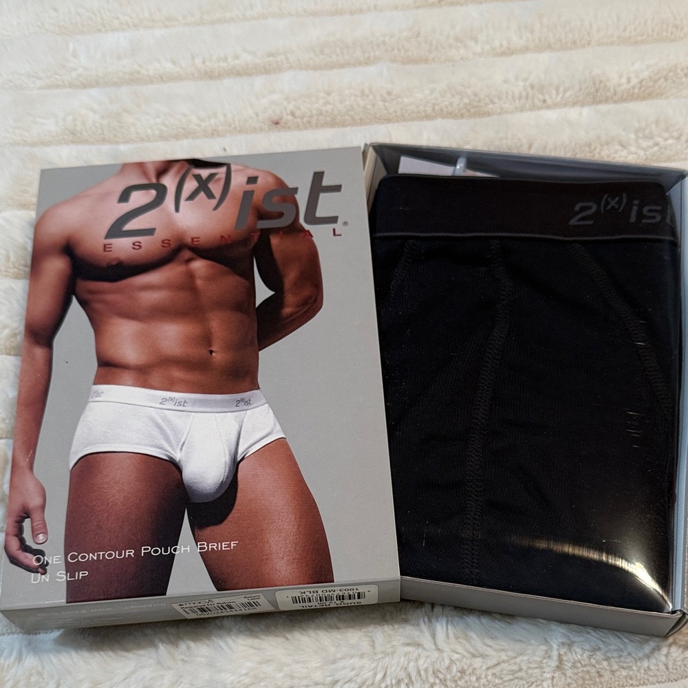 2xist Men's Black Contour Pouch Brief - Picture 3 of 5